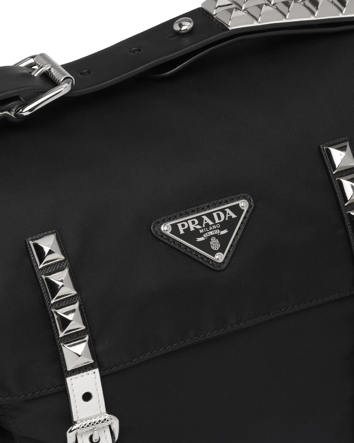 Prada Black Nylon shoulder bag - 6