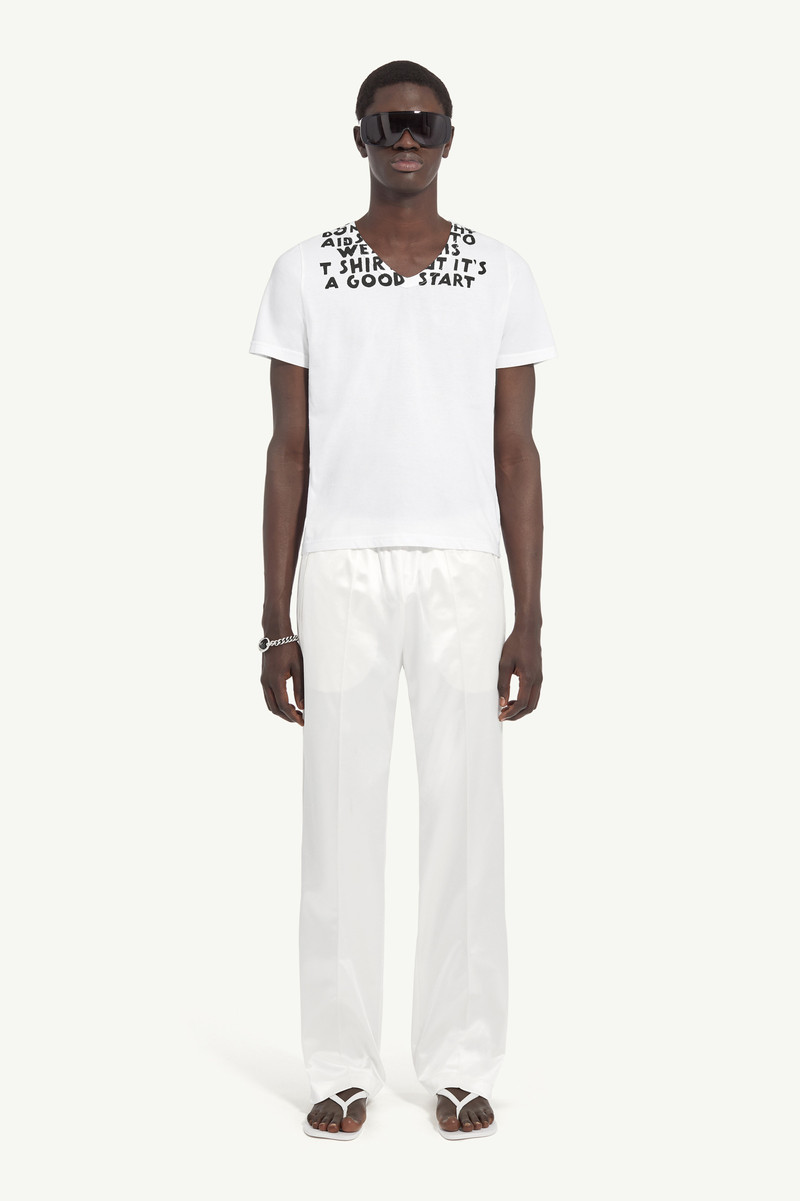 MM6 Maison Margiela V-neck SIDA Jersey outlook