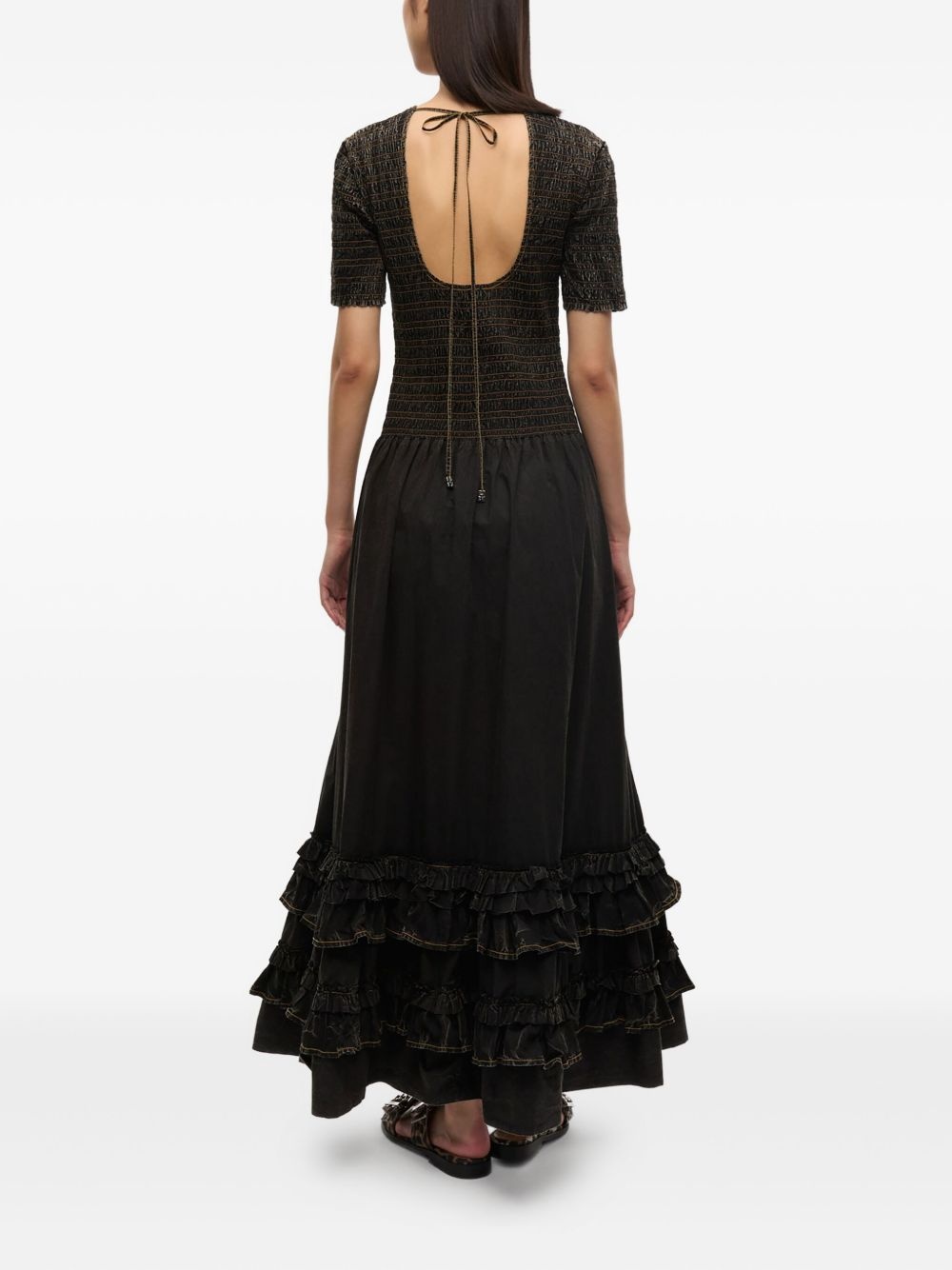 jersey maxi dress - 3