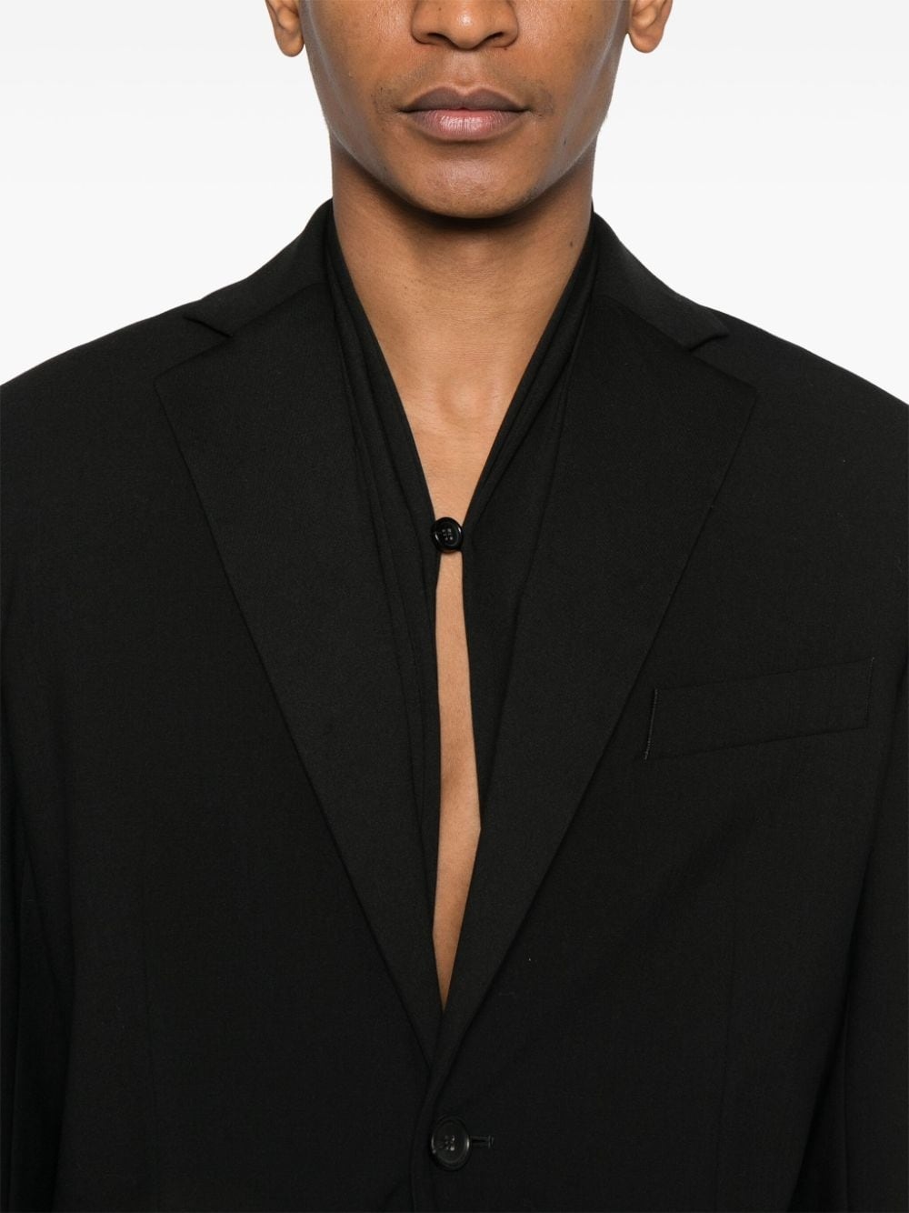 single-breasted blazer - 5