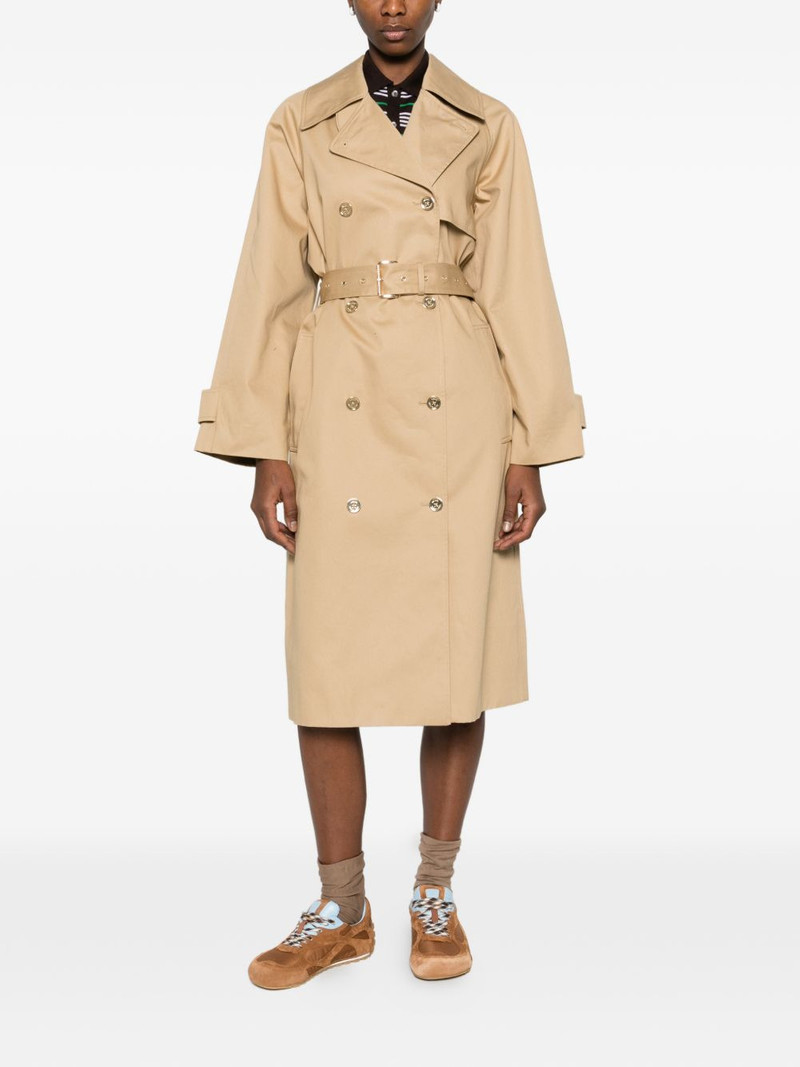MICHAEL KORS belted double-breasted coat outlook