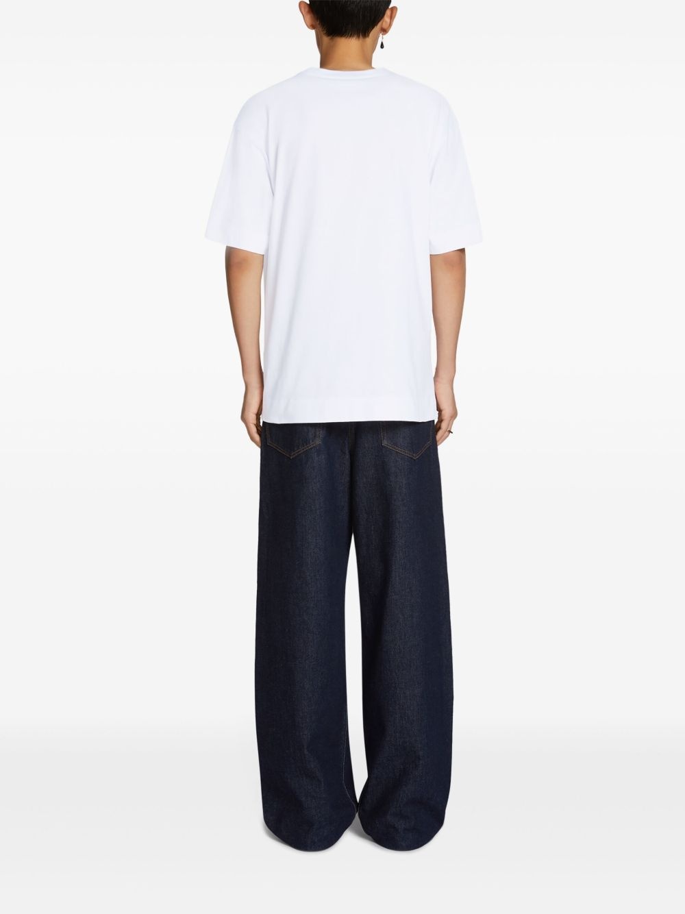 boxy cotton t-shirt - 4