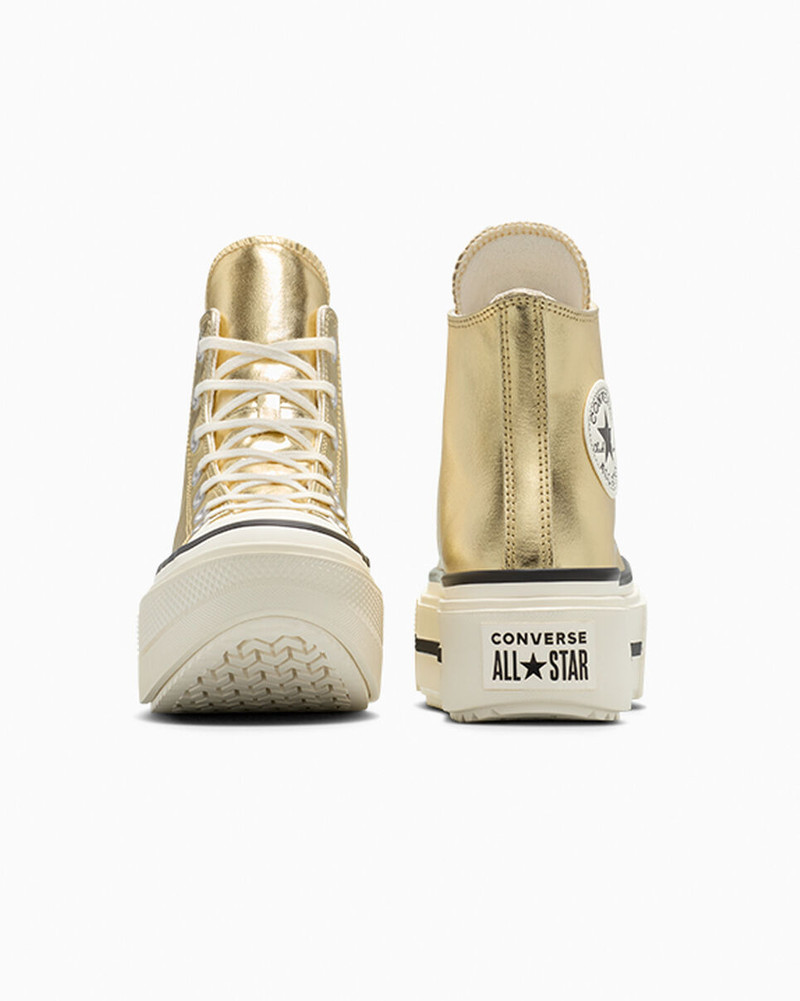 Chuck Taylor All Star Lift Double Stack Platform Metallic 8