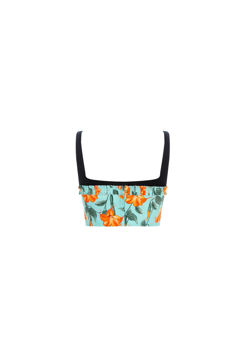 Nectarina Sabanero Dorado Cropped Top 3