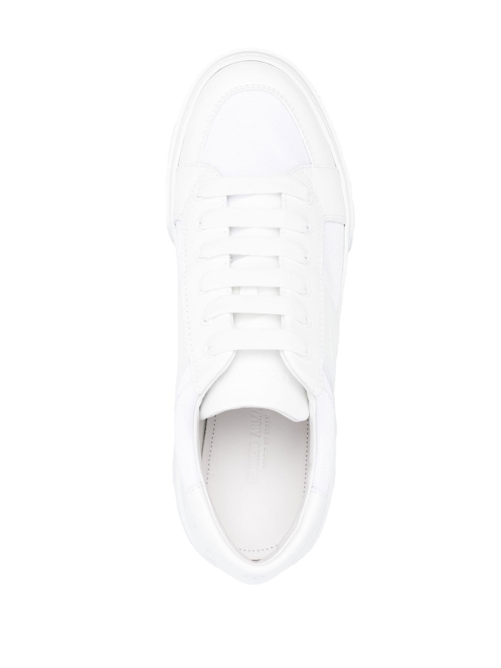 low-top lace-up sneakers - 4