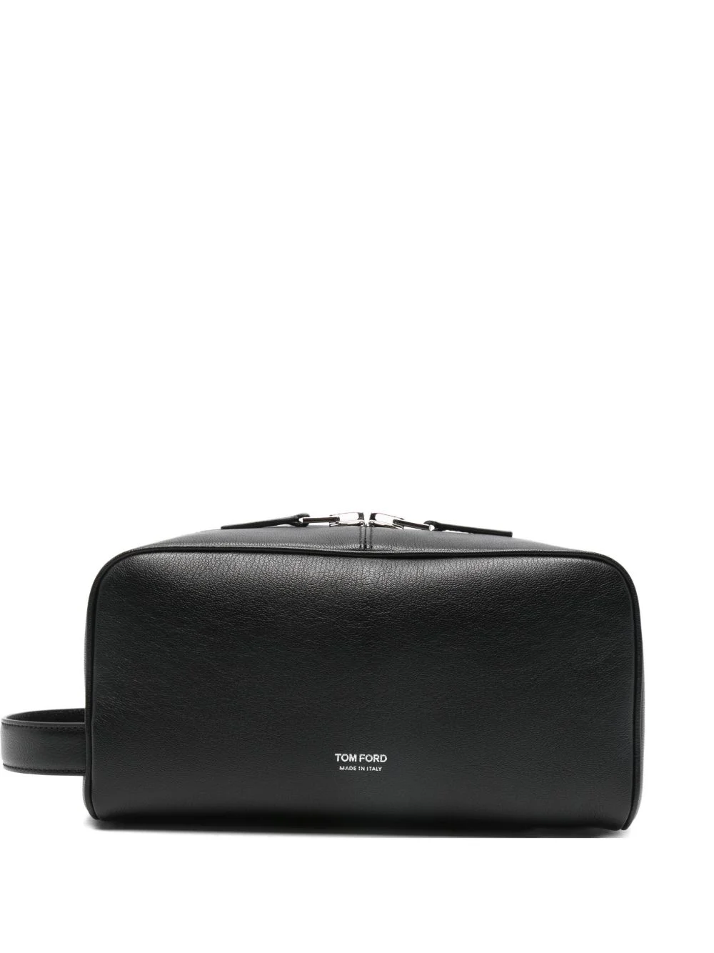 zip-fastening clutch bag - 1