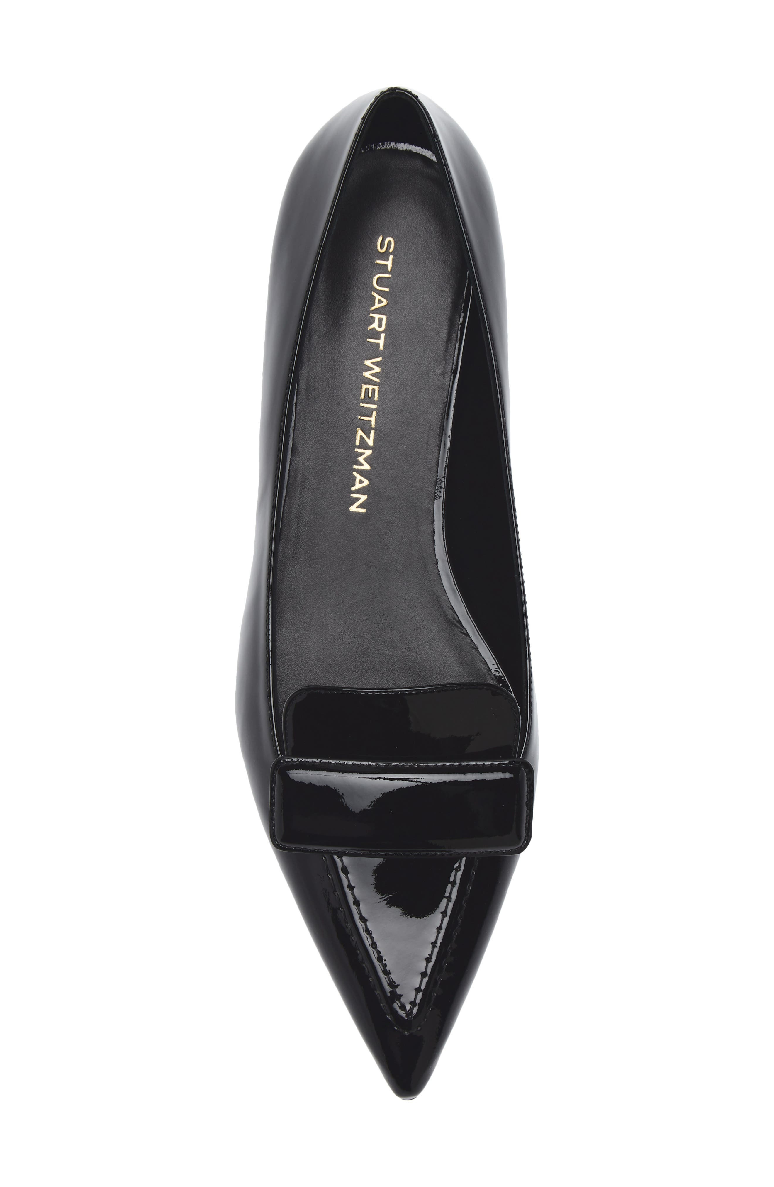 Stuart Weitzman Sovinnie Flat in Black at Nordstrom - 5