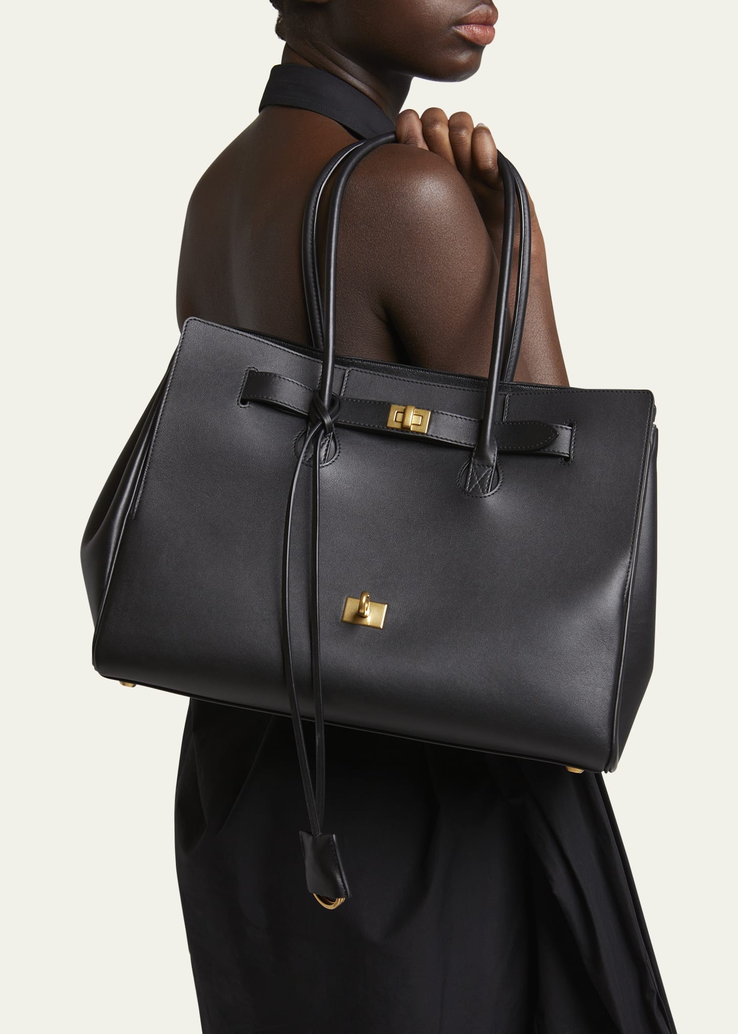 Bel Air Medium Flap Leather Tote Bag - 2