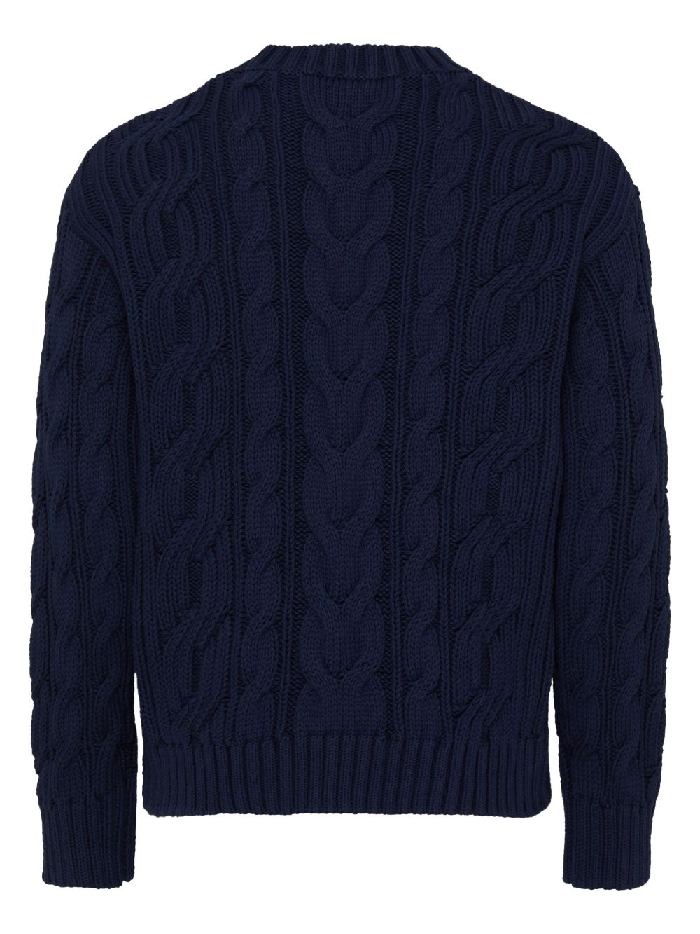 cable-knit sweater - 2