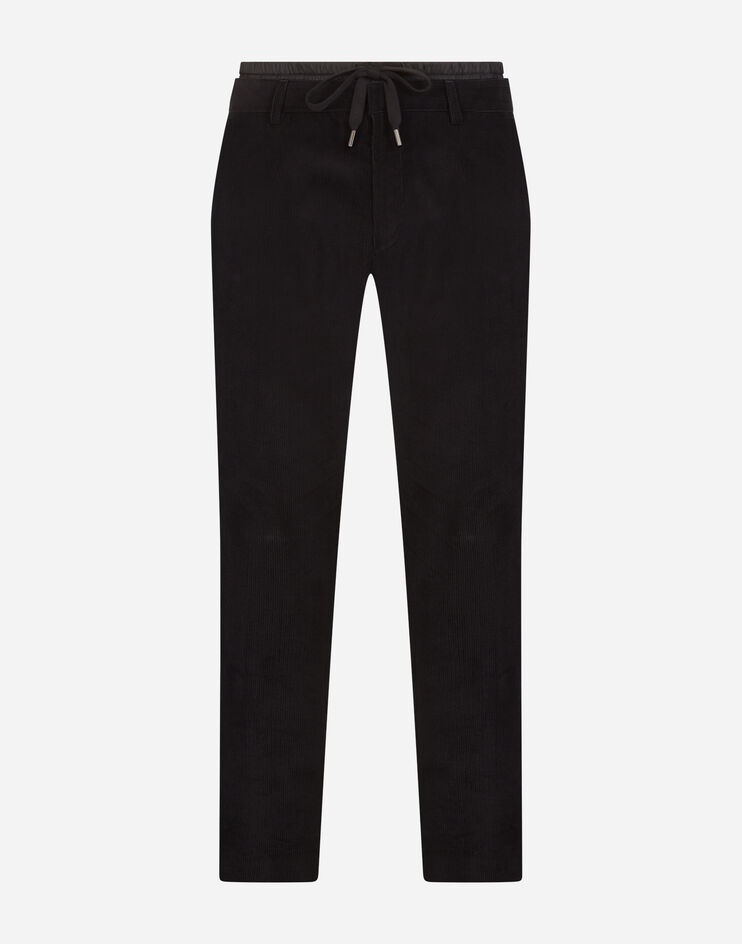 Smooth velvet jogging pants - 3