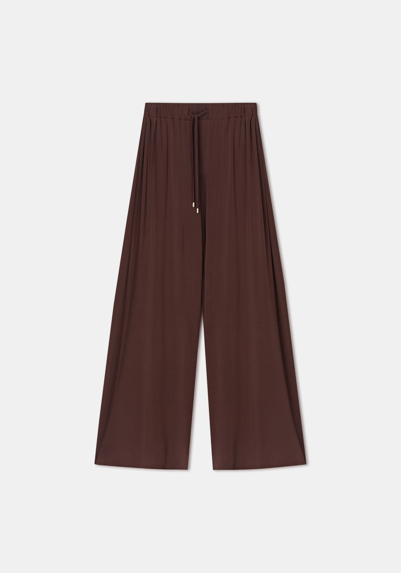 MALAWI Wide-leg jersey pants 1