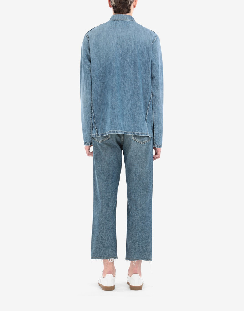 Outline denim shirt 4