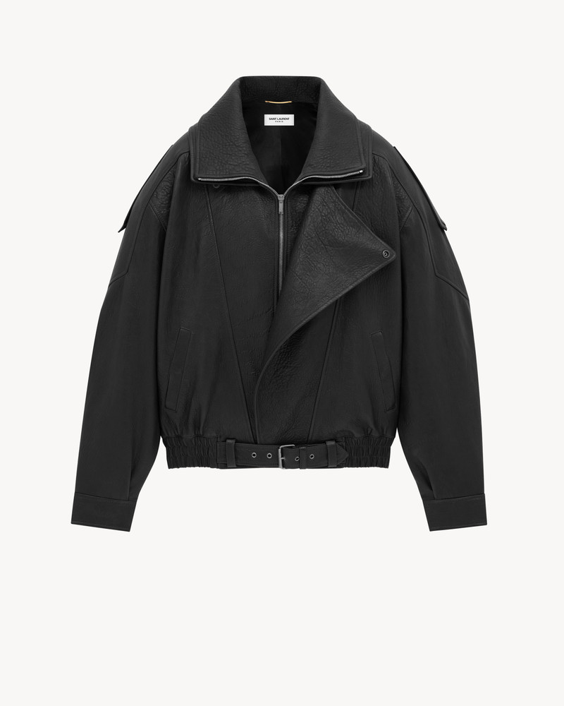 bomber jacket in lambskin 1