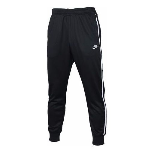 Nike Knit Casual Bundle Feet Sports Long Pants Black AR2256-010 - 1