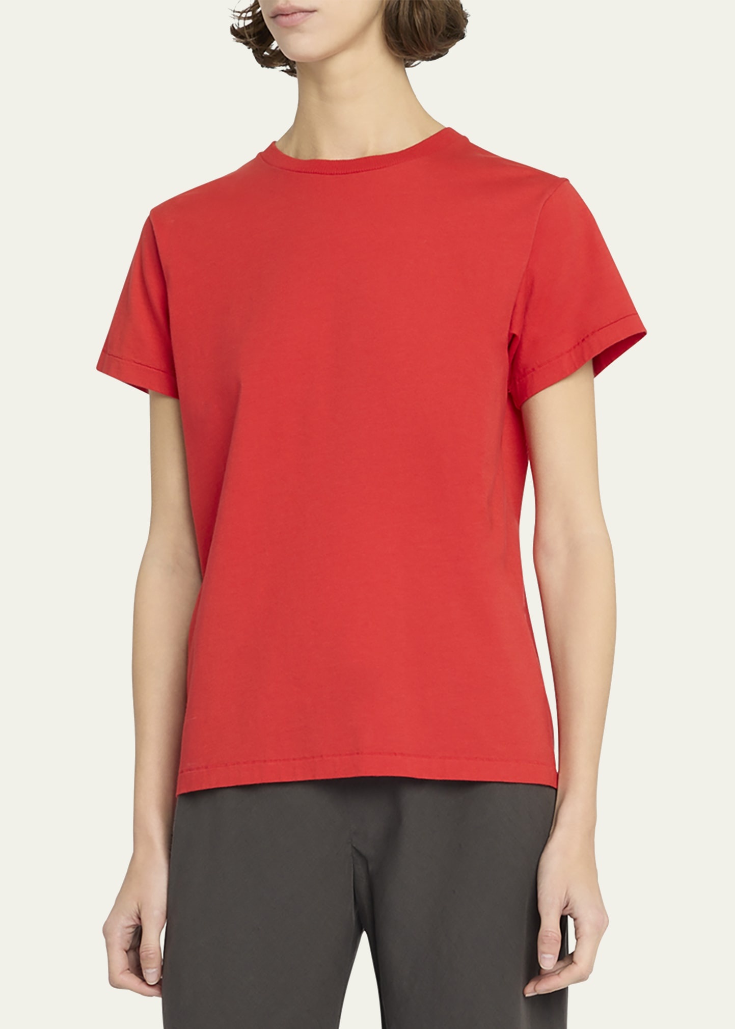 Florie Short-Sleeve Cotton Top - 4