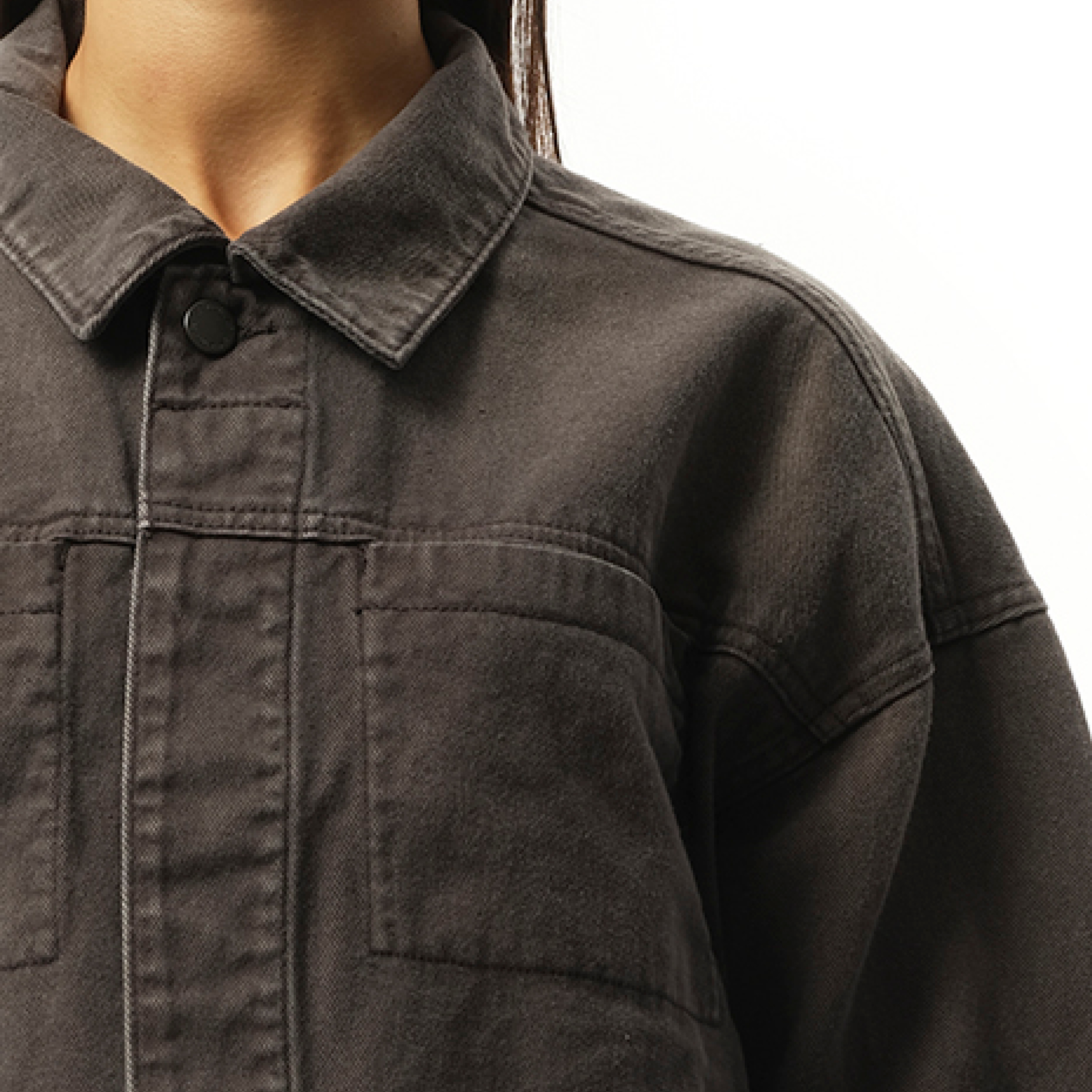 Gem Denim Jacket in Stonelight - 3