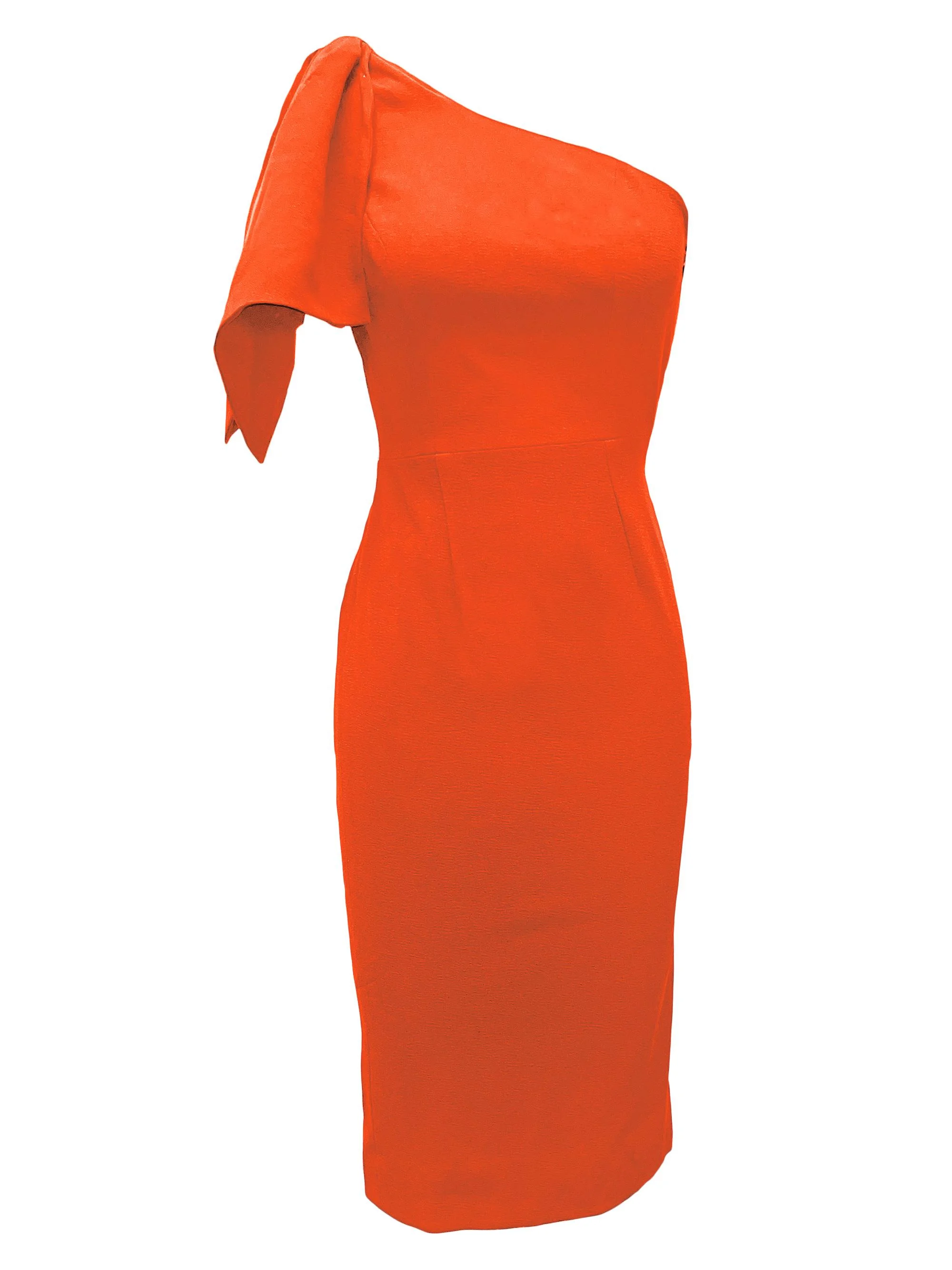 Women's Tiffany One-Shoulder Dress - Poppy - 1