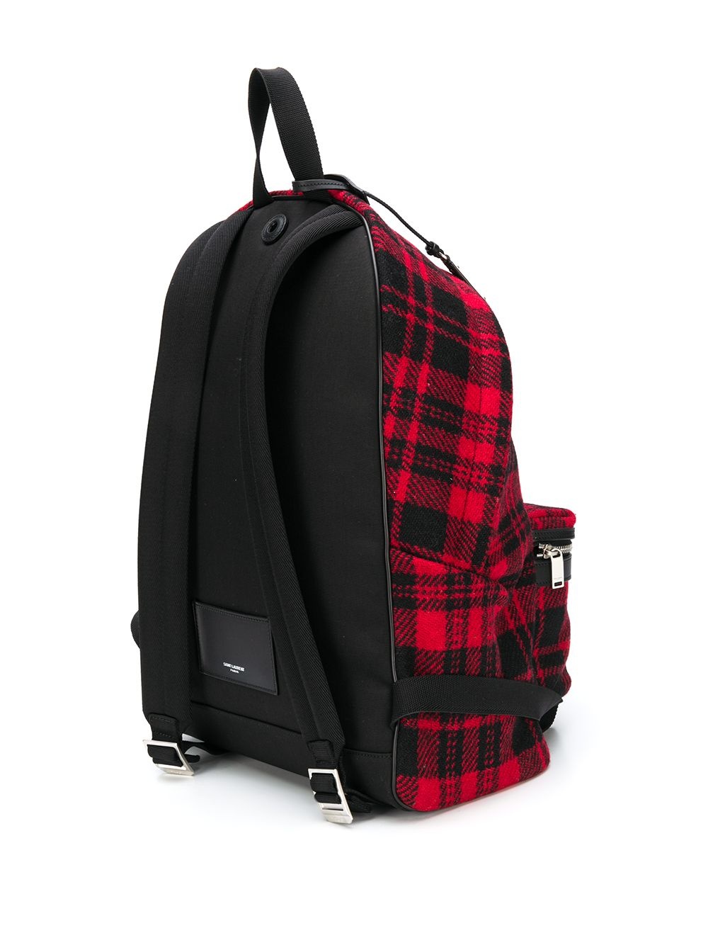 tartan check City backpack - 3