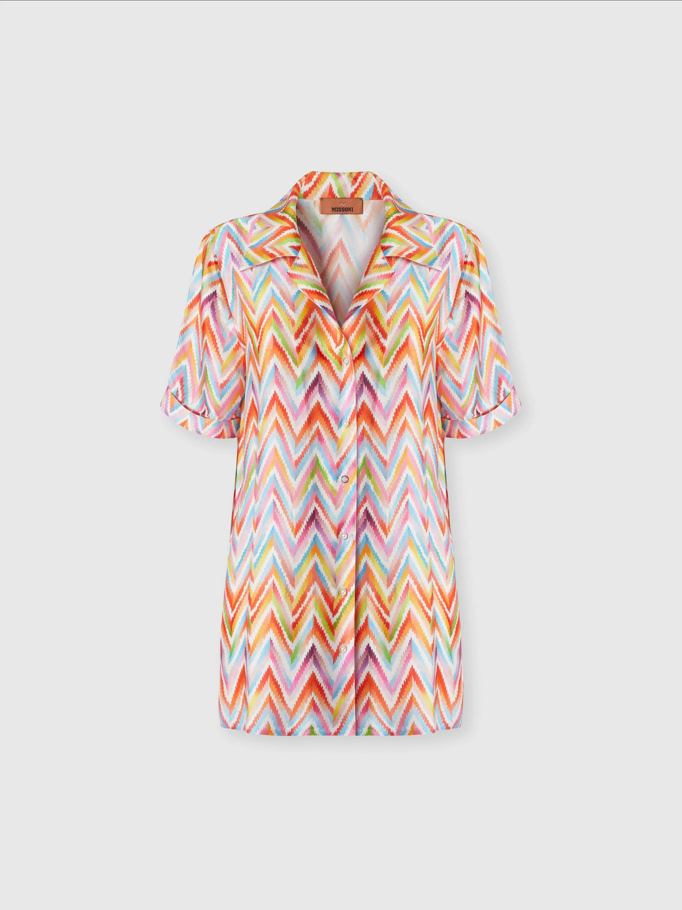 Missoni Bowling Style Cover-up Shirt in Multicoloured at Nordstrom - 1