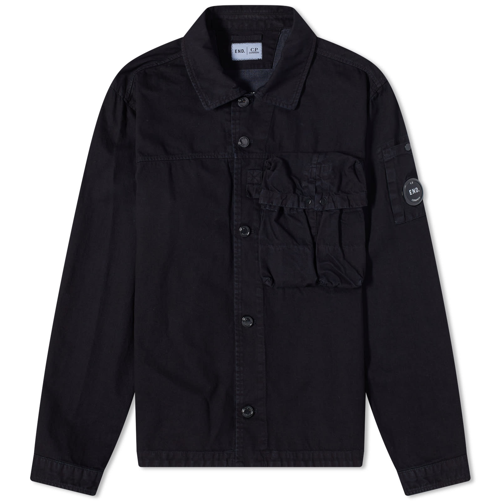 END. x C.P. Company ‘Adapt’ Blu Overshirt - 1