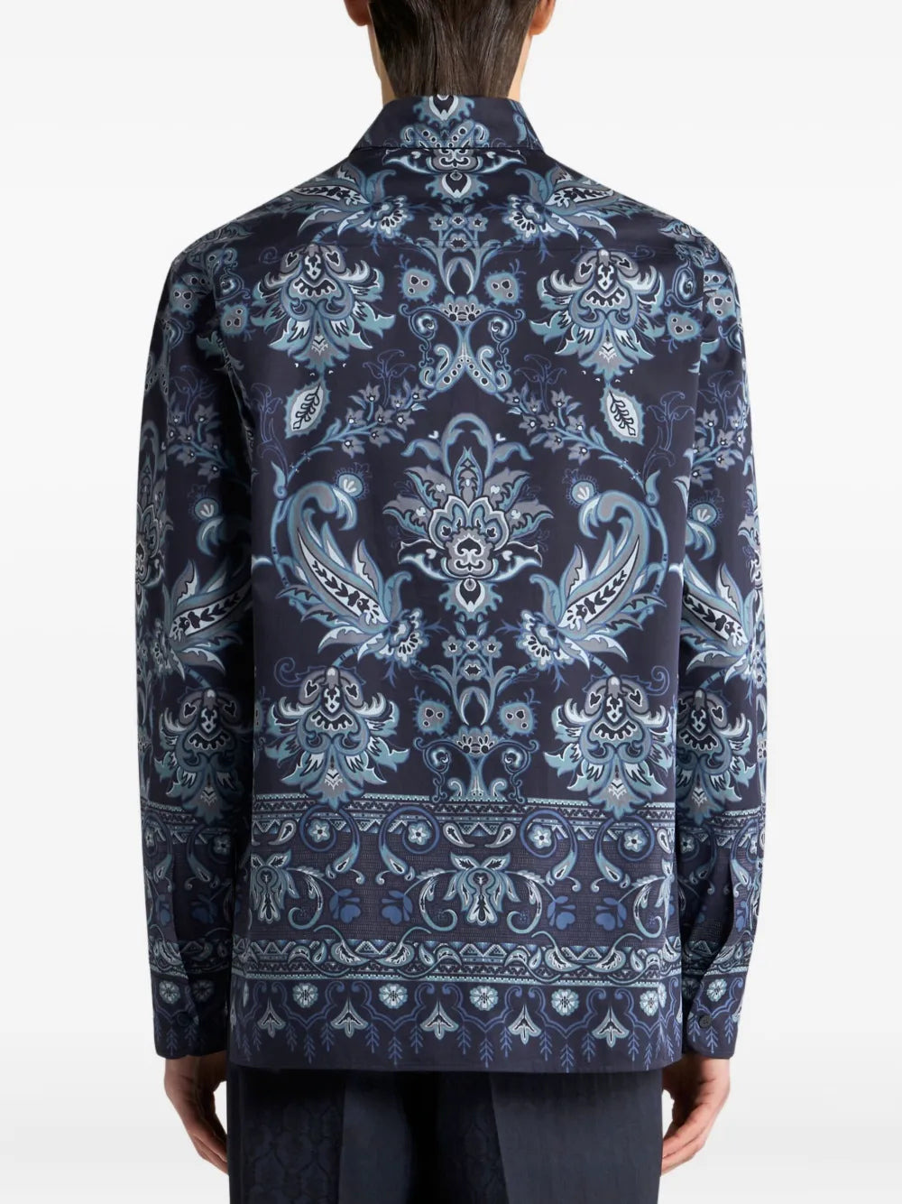 Etro Men Paisley-Print Cotton Shirt - 3