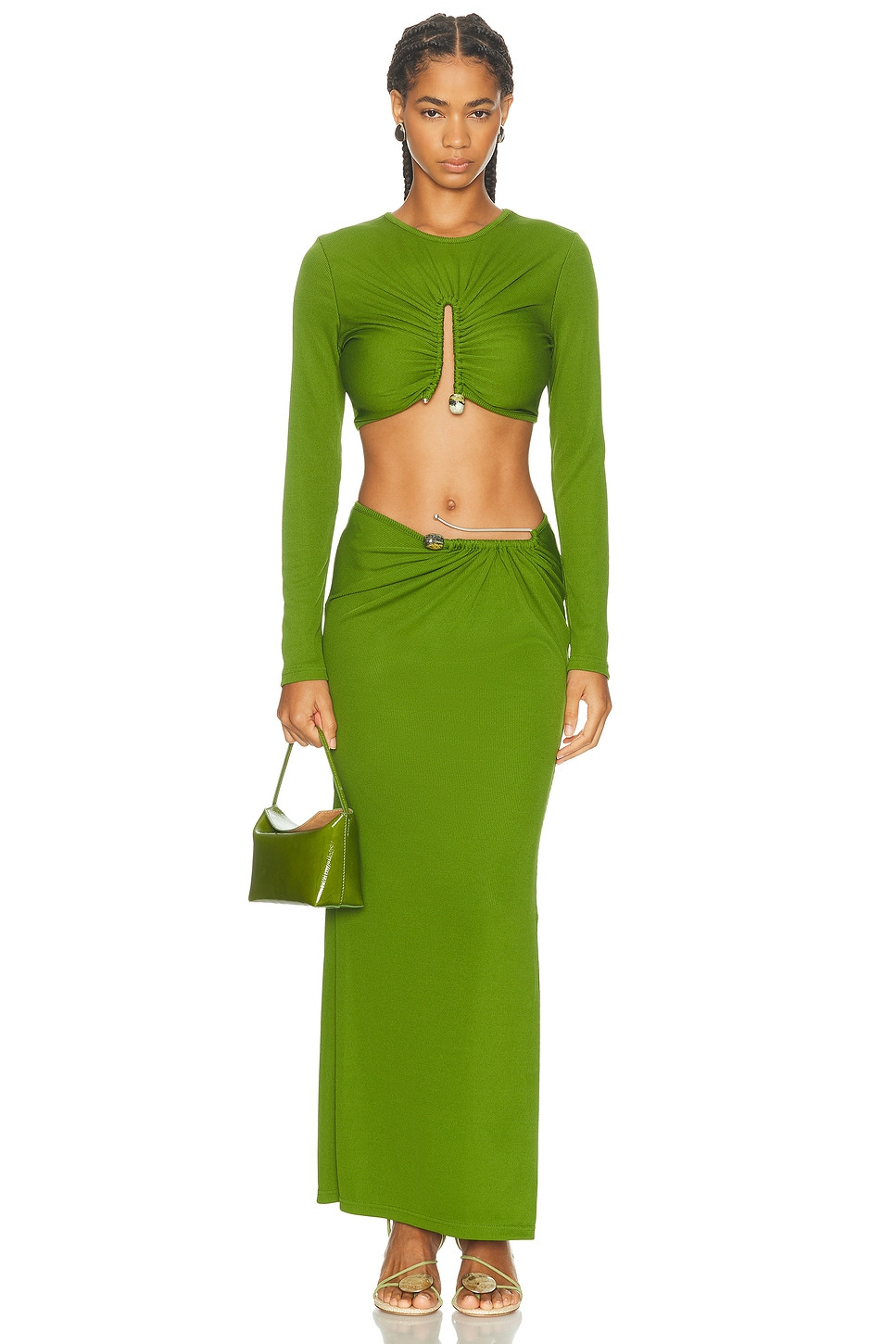 Crystal Pin Rib Skirt - 5