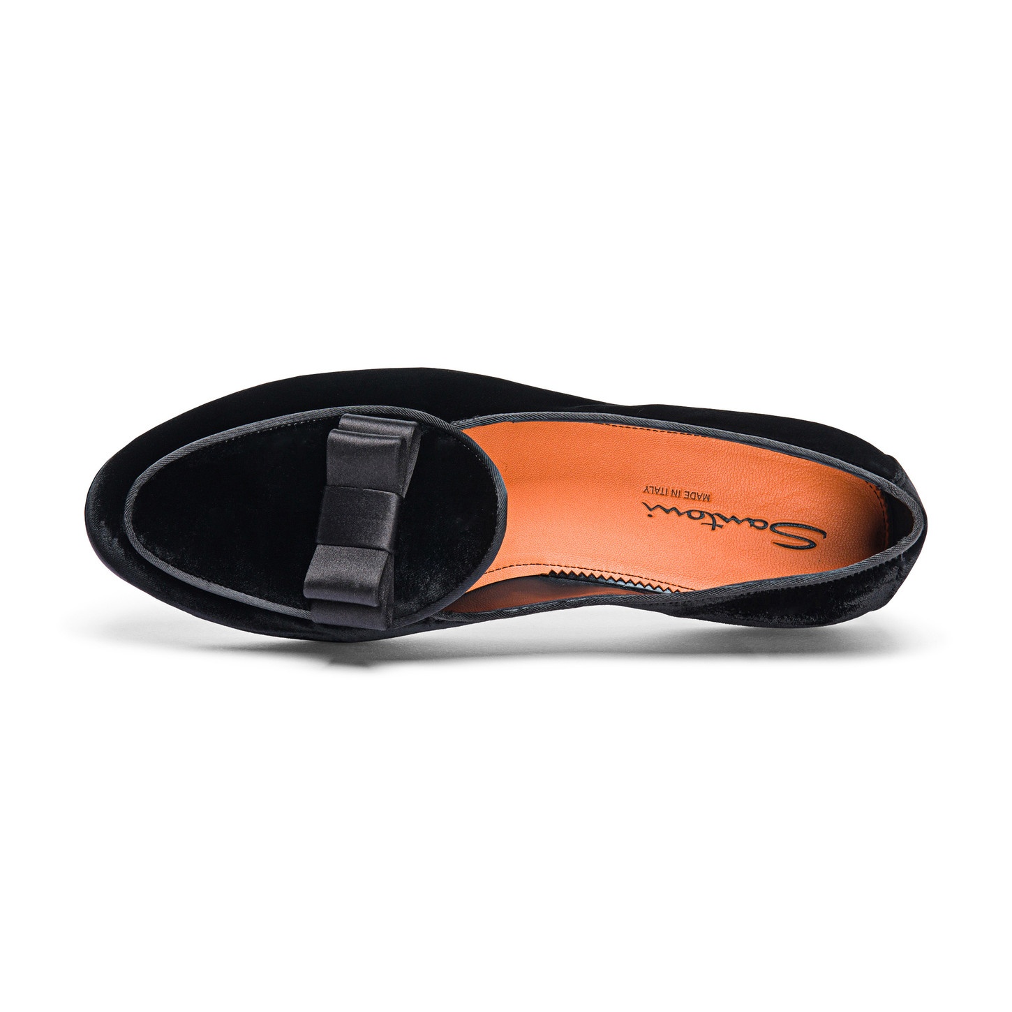 Men's black satin Andrea loafer - 5
