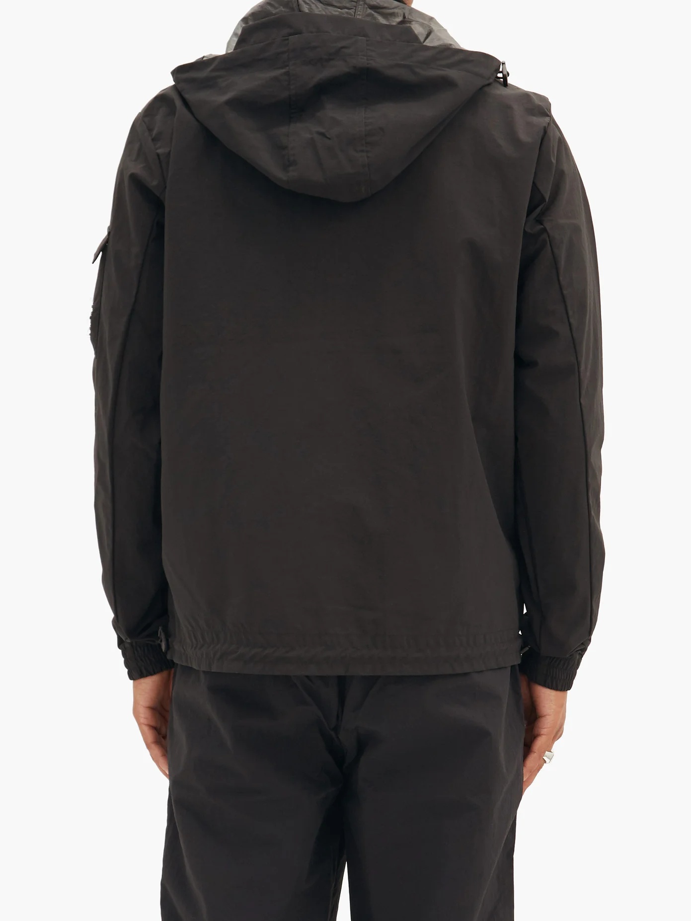 Storm compass-pocket hooded jacket - 5