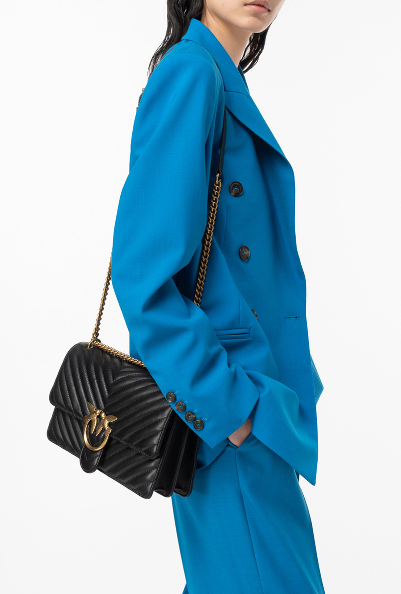 MEDIUM SHOULDER BAG LOVE BAG ONE CHEVRON 5