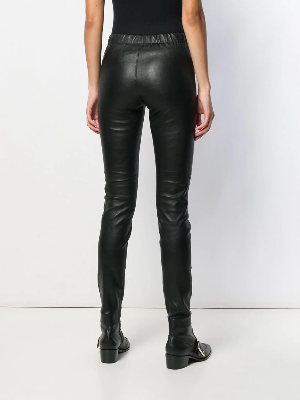 leather leggings - 4