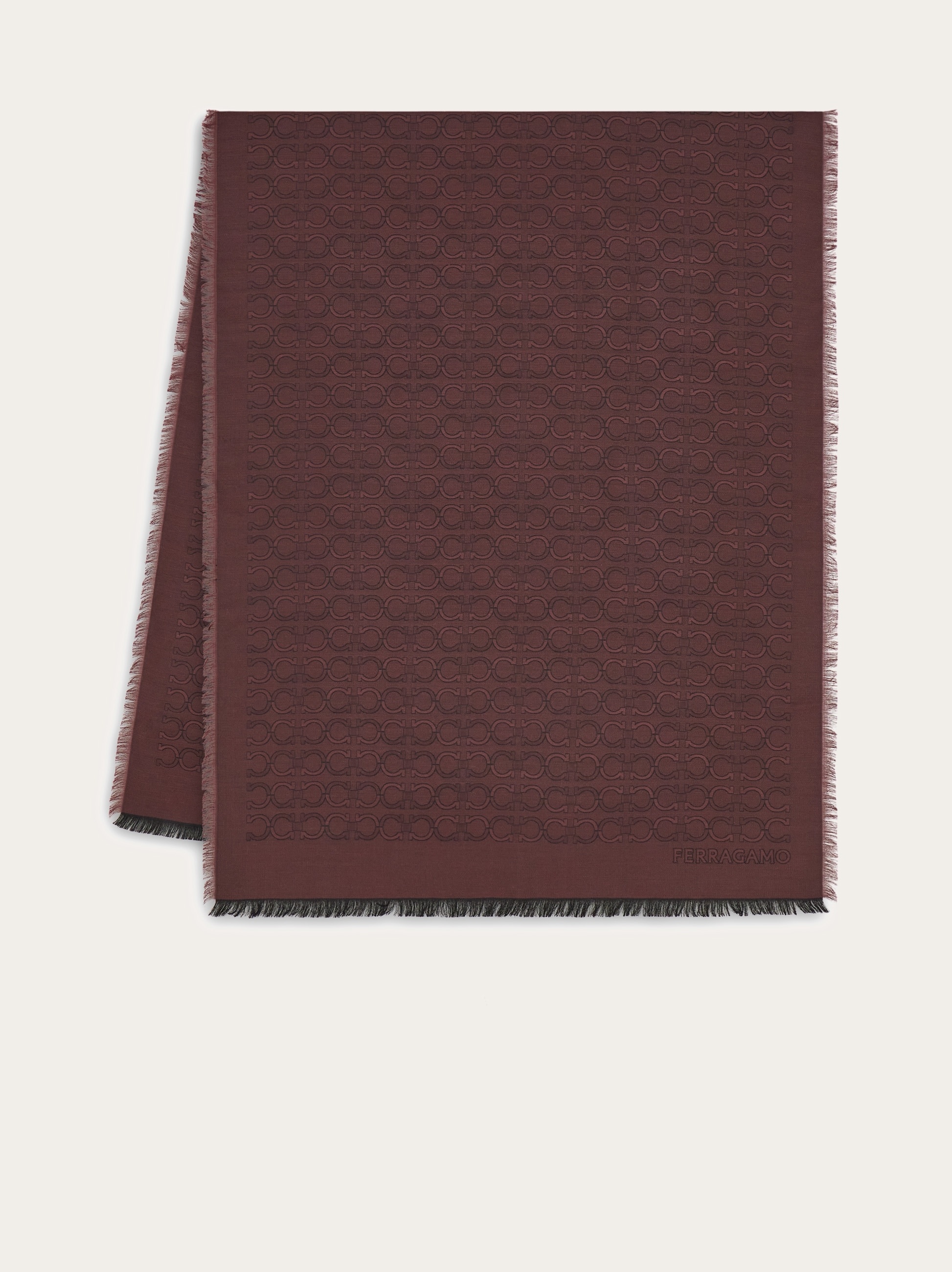 Silk and cashmere stole - 1