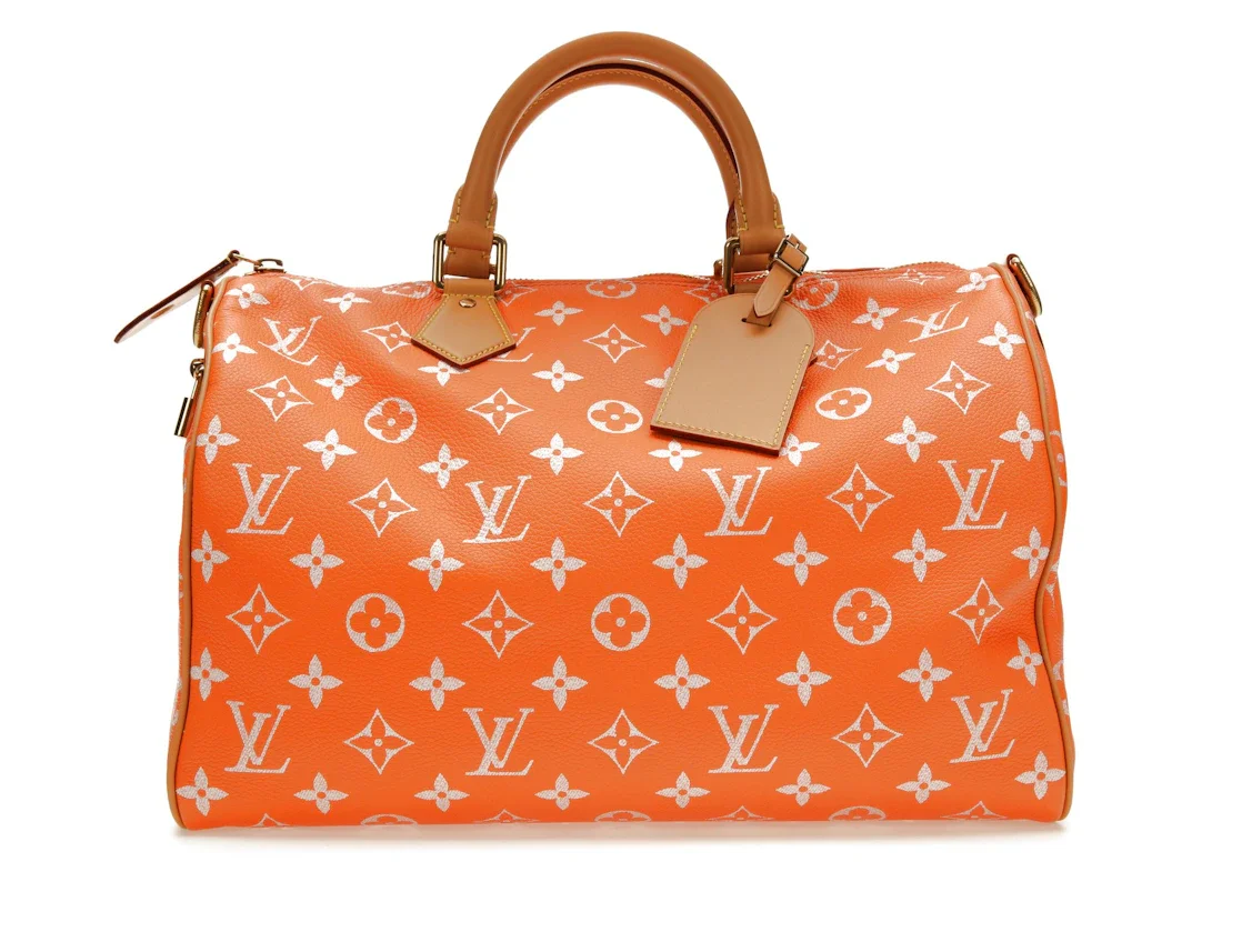 Louis Vuitton VIA Speedy P9 Bandouliere 40 Monogram Leather Orange - 1