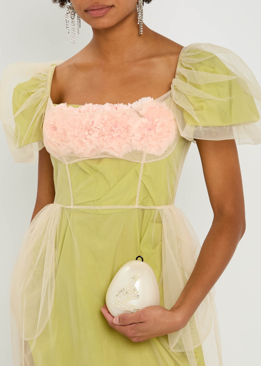 Simone Rocha Micro Egg Faux-pearl Acrylic Cross-body bag - 6