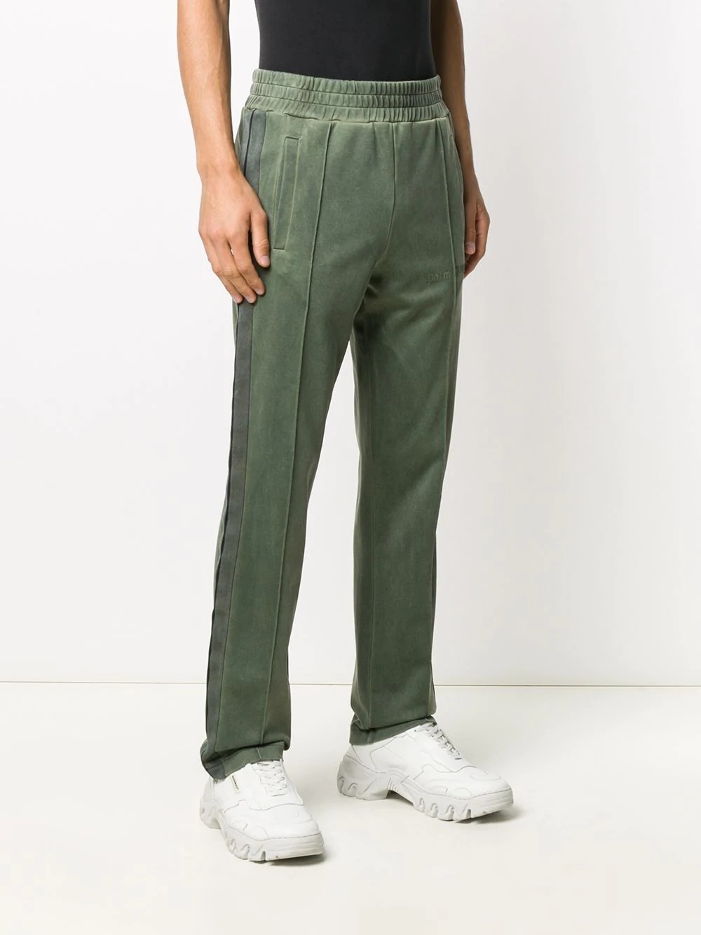 embroidered-logo track pants - 3