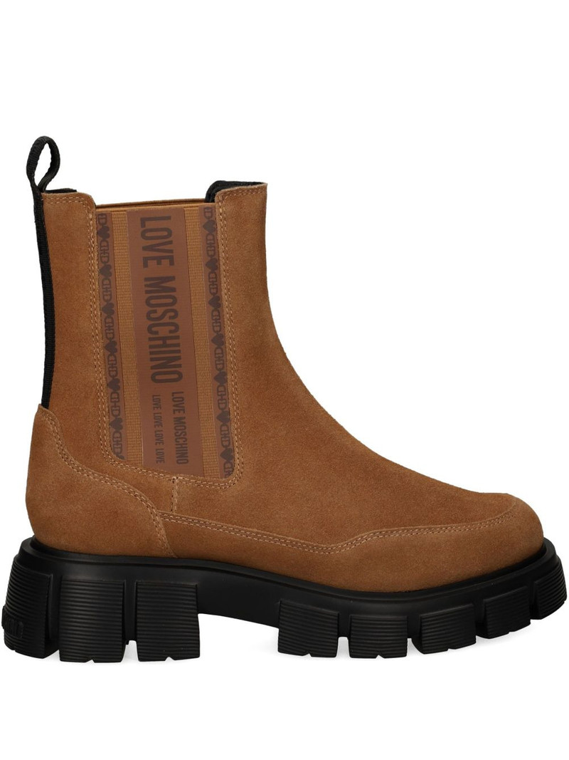 logo-print boots 1