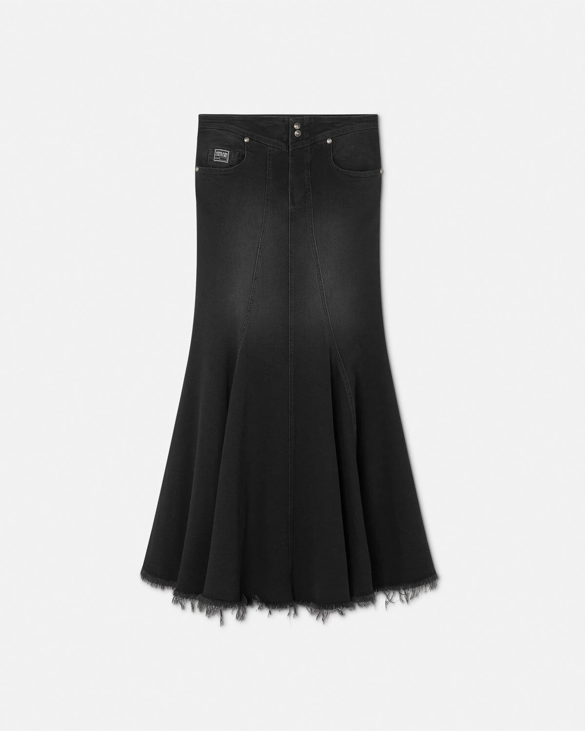 Mermaid Denim Midi Skirt - 1