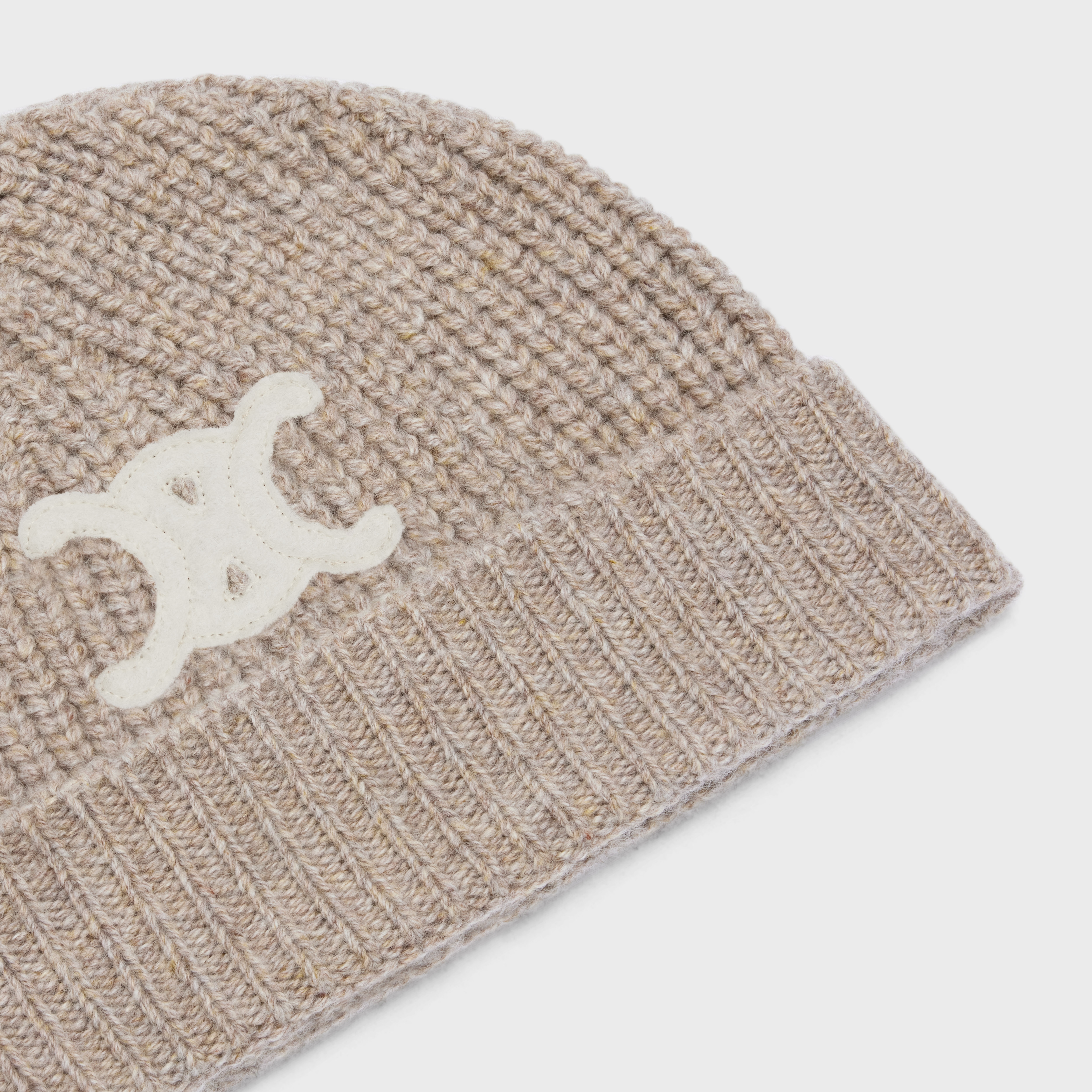 TRIOMPHE BEANIE IN SEAMLESS CASHMERE - 3