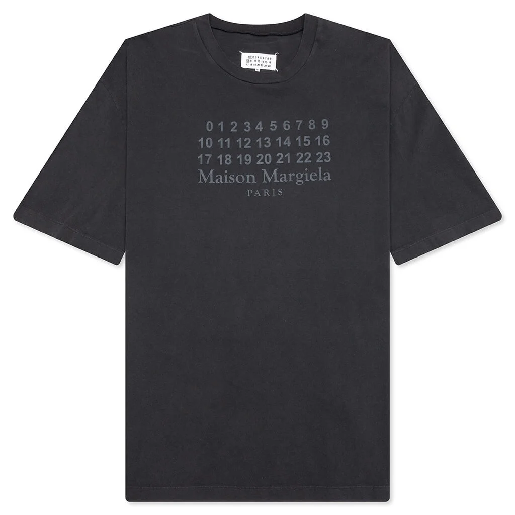 Logo Tee Washed Black - 1