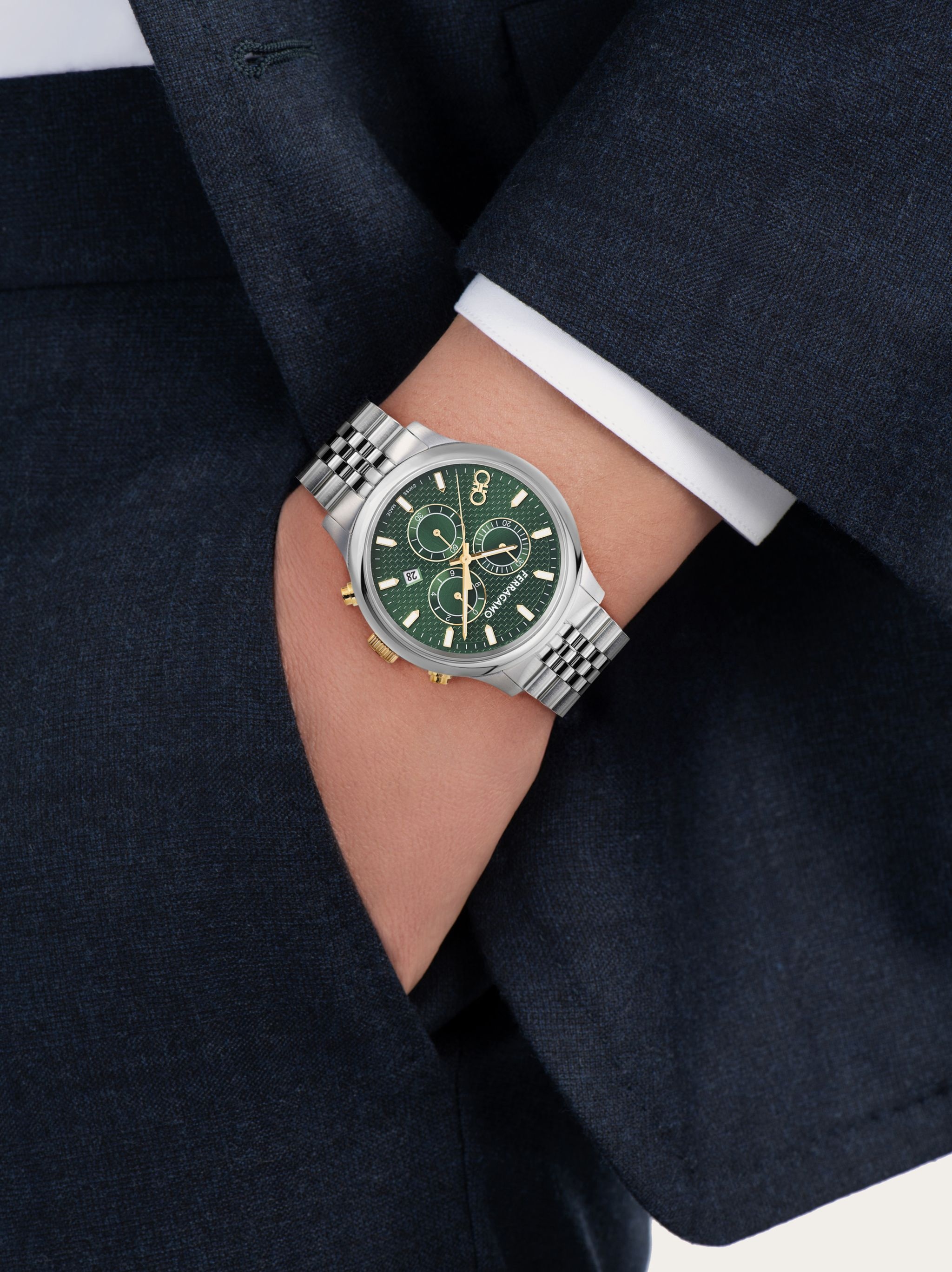 Ferragamo Duo Chrono watch - 4