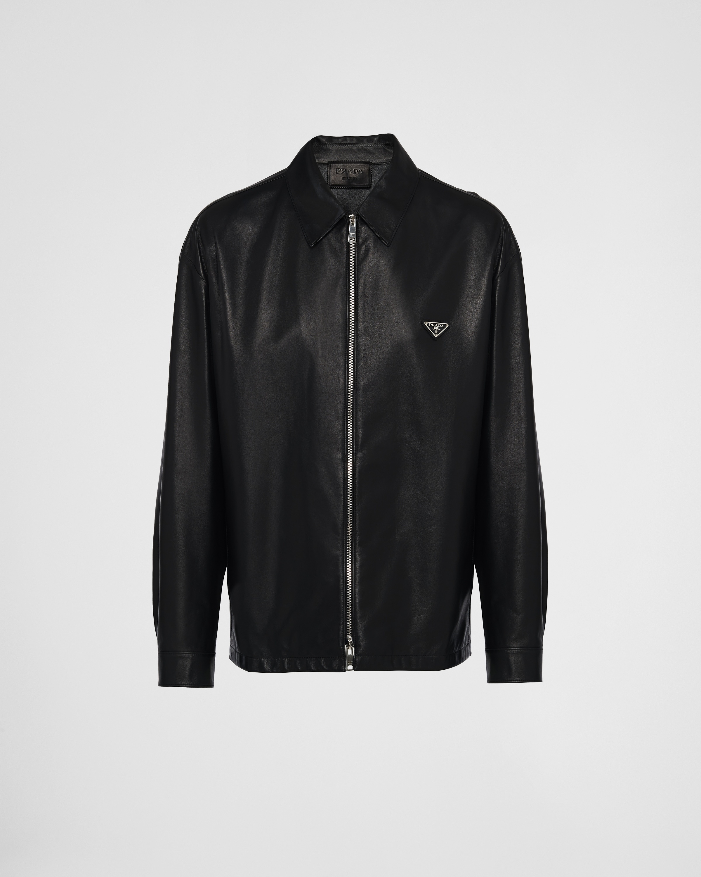 Nappa leather blouson jacket - 1