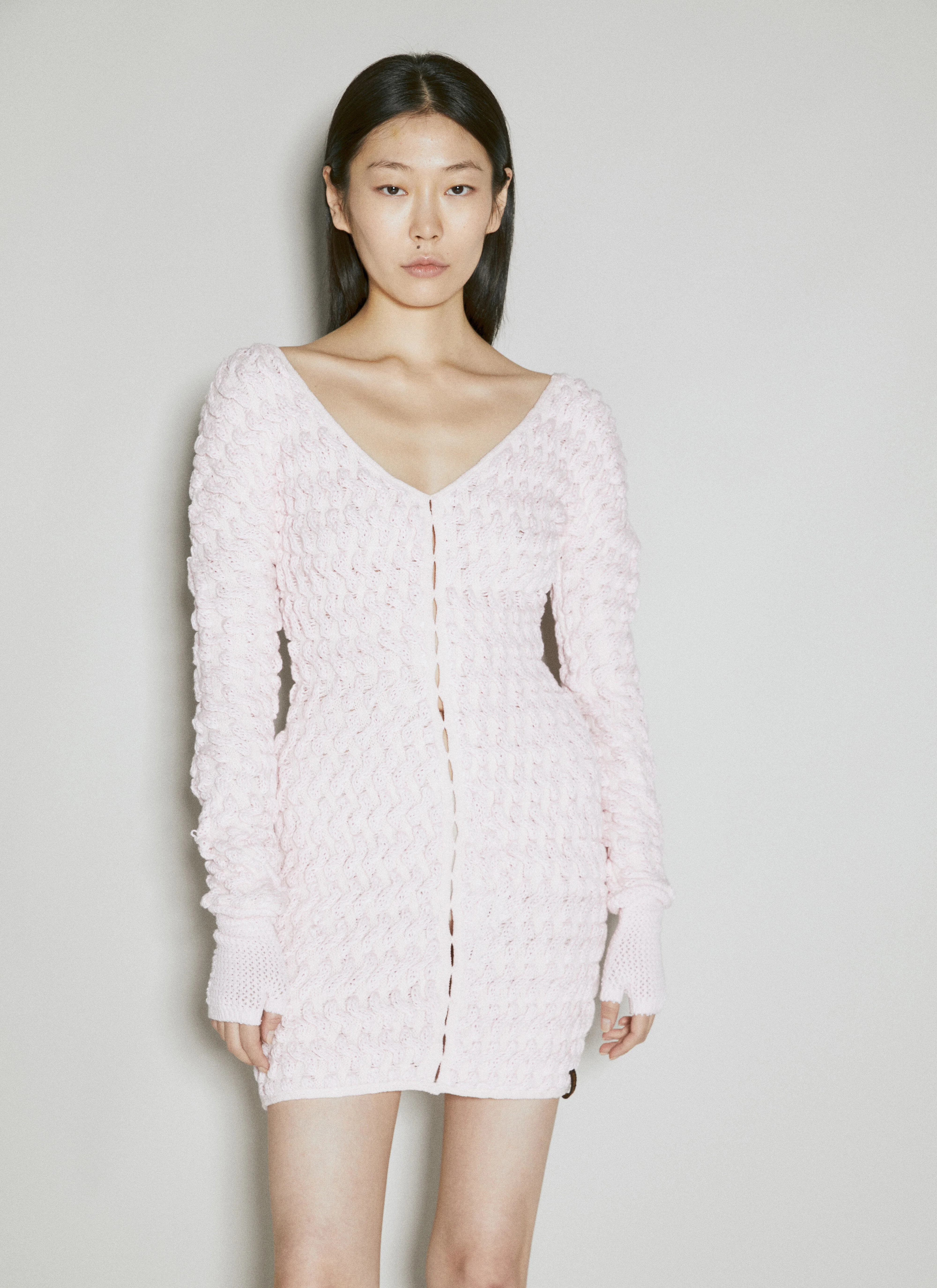 Cut-Out Cereal Mini Dress - 1