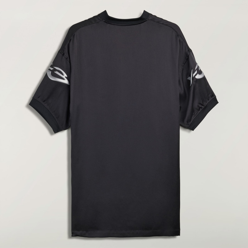 Y-3 LIQUID LOGO SATIN JERSEY 3