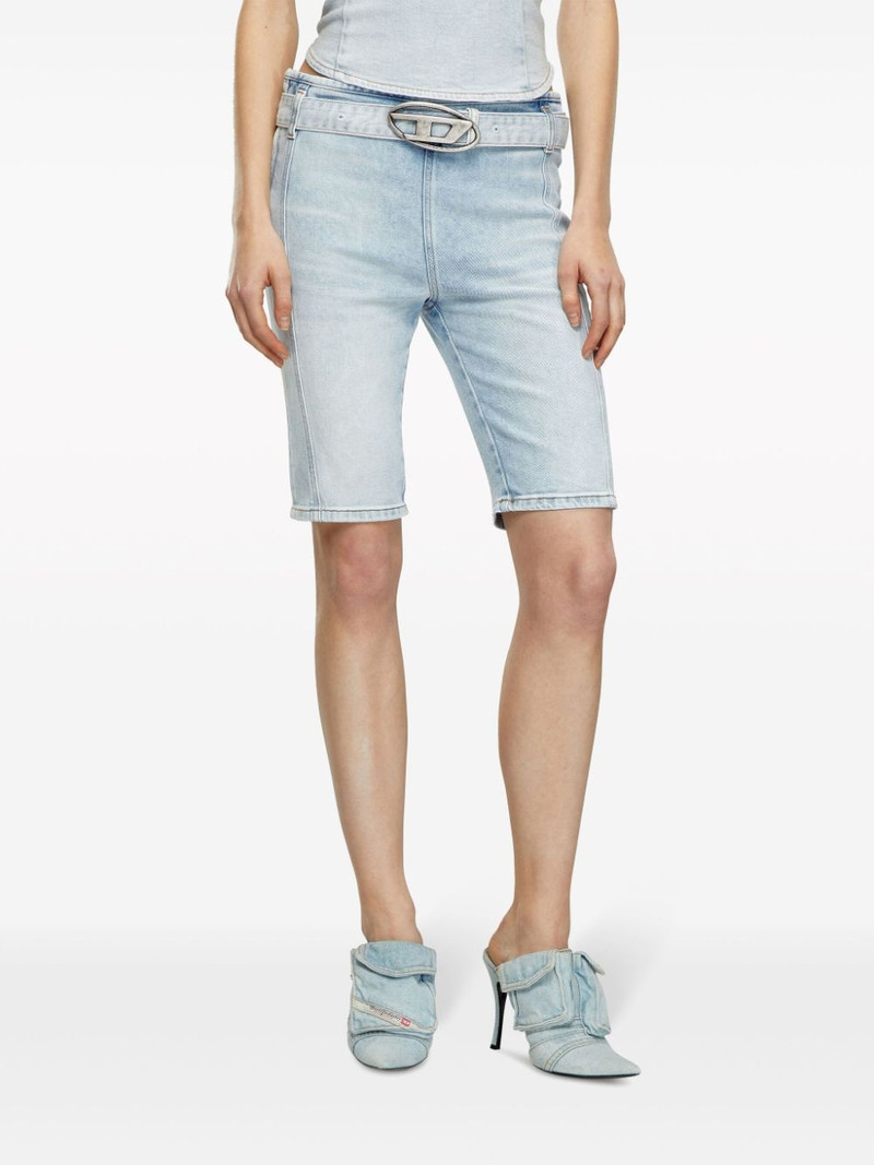 De-Ginny-S logo-buckle cycling shorts 3