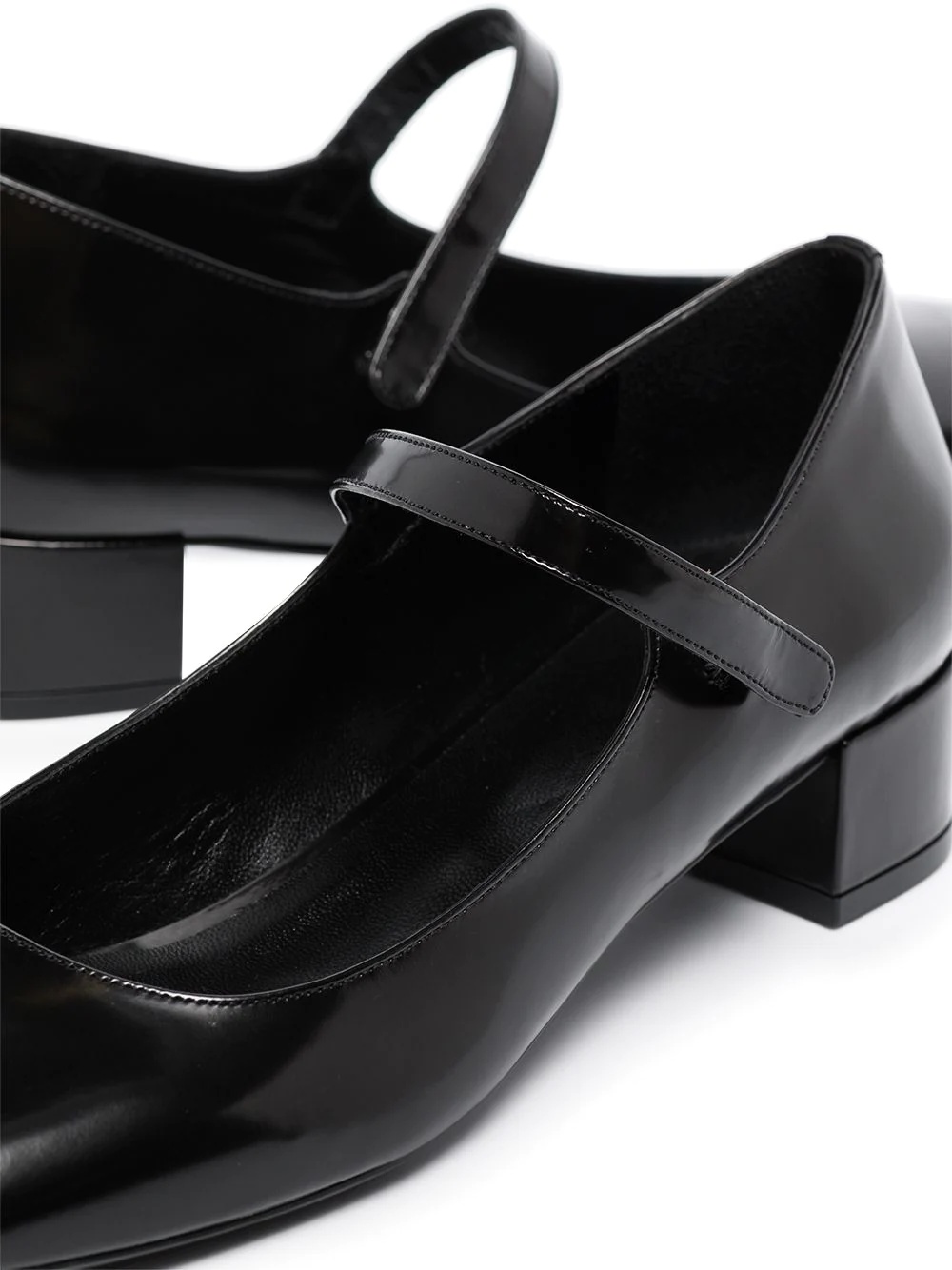 Ginny 45mm leather Mary Jane pumps - 2