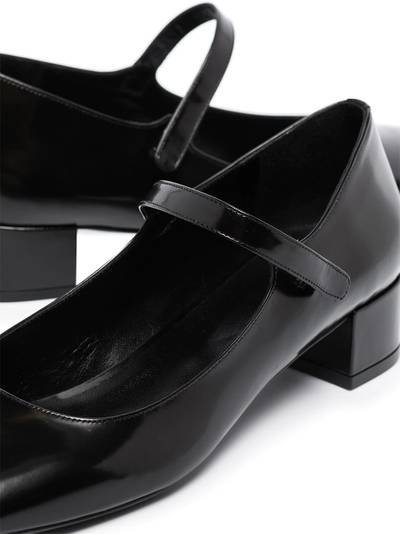 BY FAR Ginny 45mm leather Mary Jane pumps outlook