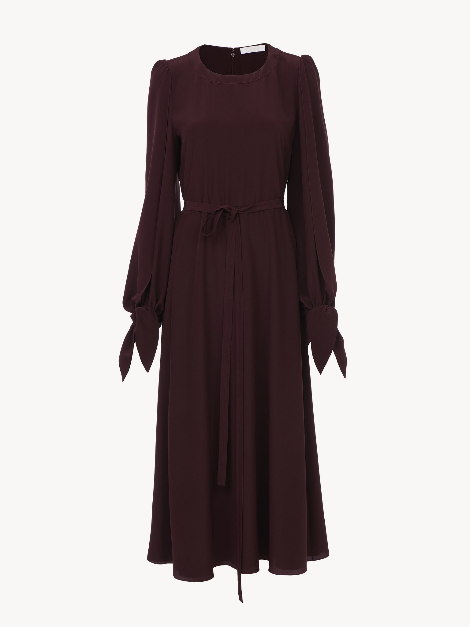 LONG SLEEVED MIDI DRESS - 3