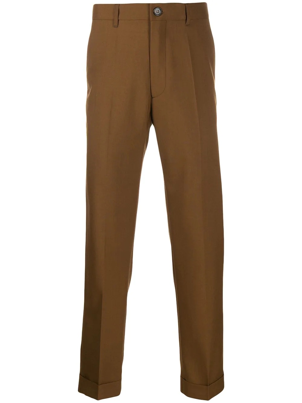 straight leg trousers - 1