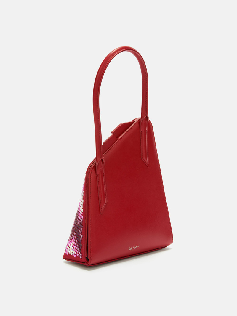 ''SUNSET'' RED DEGRADÈ SHOULDER BAG 3