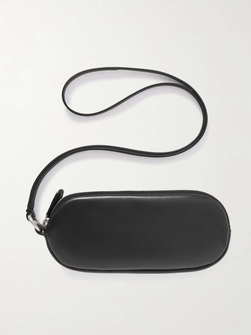 The Row Leather Sunglasses Case outlook
