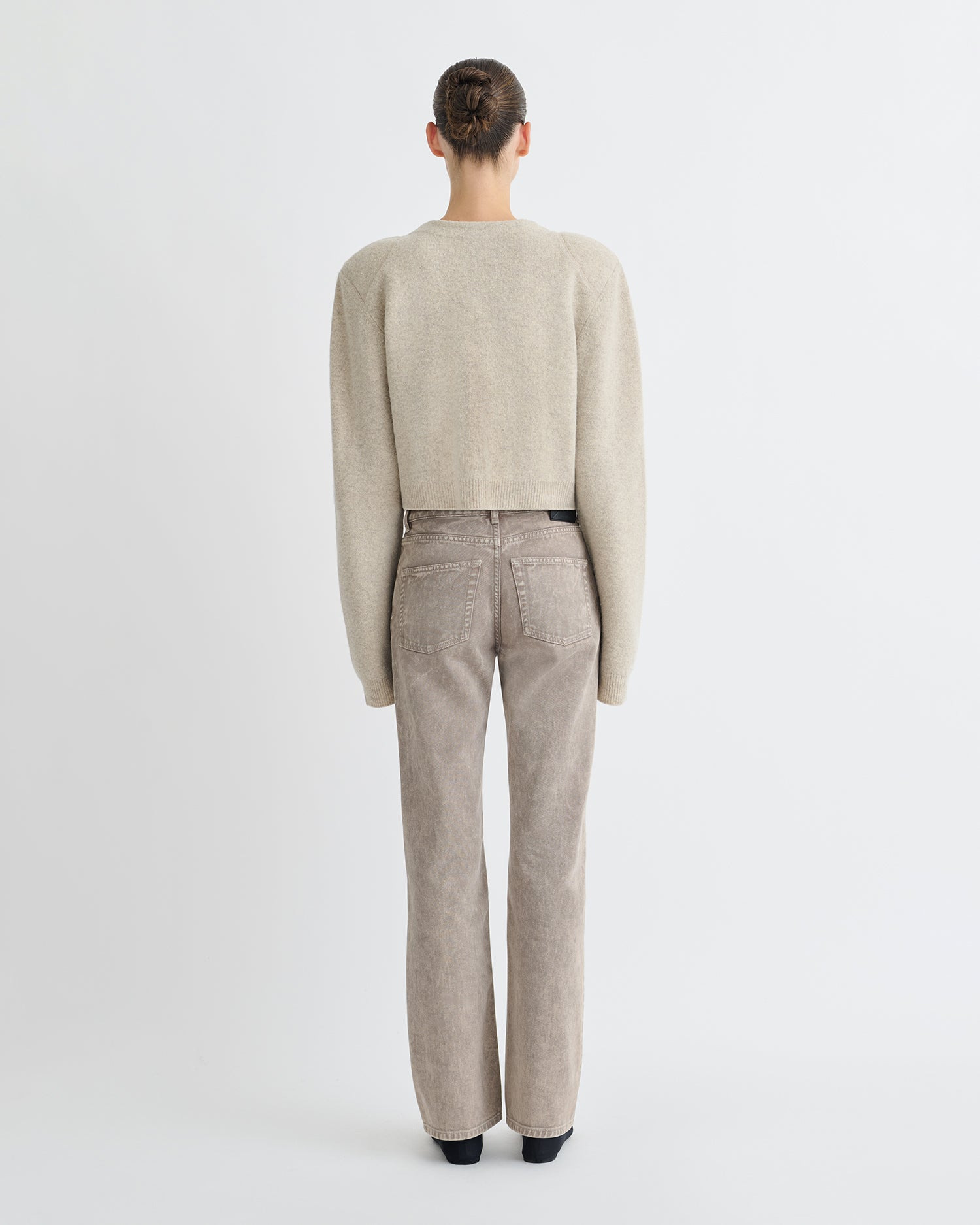 Overwashed Merino Cardigan - 3